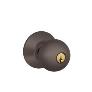Schlage Orbit Oil Rubbed Bronze Commercial Entry Knob F51 ORB 613