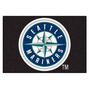 FANMATS Seattle Mariners 19 in. x 30 in. Accent Rug 6418.0