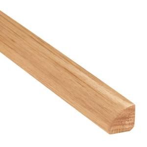 Bruce Rustic Natural Hickory 3/4 in. Thick x 3/4 in. Wide x 78 in. Long Quarter Round Molding T7470