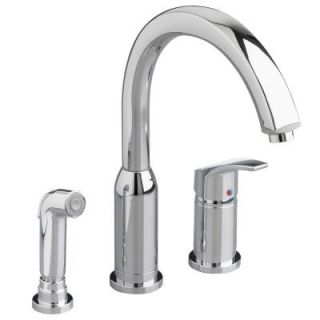 American Standard Arch Single Handle Side Sprayer Kitchen Faucet in Polished Chrome 4101.301.002