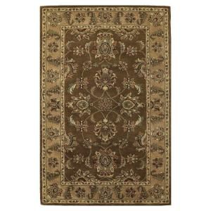 Kas Rugs Magesty Agra Mocha/Sand 9 ft. 3 in. x 13 ft. 3 in. Area Rug DISCONTINUED TAJ874393X133
