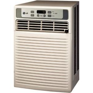 LG Electronics 9,500 BTU 115 Volt Window Casement Air Conditioner with Remote LW1013CR