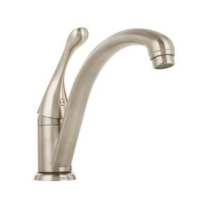 Delta Collins Single Handle Kitchen Faucet in Stainless 141 SS DST