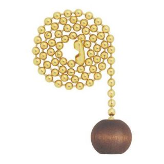 Westinghouse Walnut Wooden Ball Pull Chain 7706900