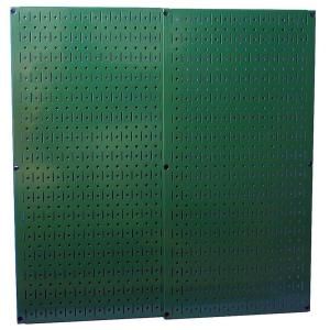 Wall Control Green Metal Pegboard Pack with Two Pegboard Tool Boards 30P3232GN