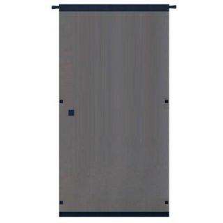 Snavely Forest 37 in. x 80 in. Black Easy to Install Instant Screen Door with Hardware Included DS83937