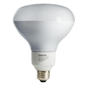 Philips 85W Equivalent Soft White (2700K) R40 Dimmable CFL Flood Light Bulb (E*) 420000