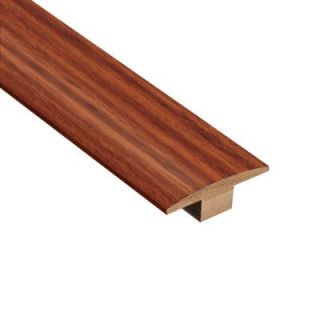 Home Legend Brazilian Cherry 3/8 in. Thick x 2 in. Wide x 78 in. Length Exotic Bamboo T Molding HL400TM