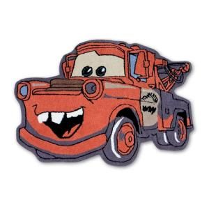 Disney Cars  Mater 3 Shaped Accent Rug DISCONTINUED DYCARS234