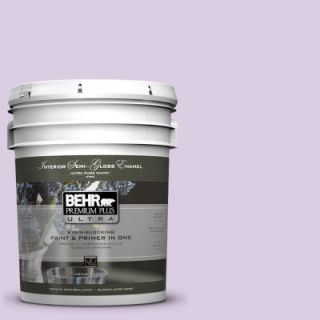 BEHR Premium Plus Ultra 5 gal. #660C 2 Violet Mist Semi Gloss Enamel Interior Paint 375005