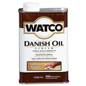 Watco 32 oz. Natural Danish Oil A65741