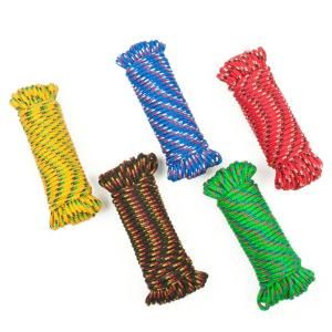Crown Bolt 3/16 in. x 50 ft. Assorted Colors Diamond Braid Polypropylene Rope 63992