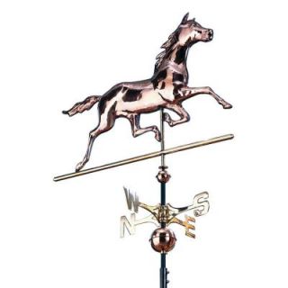 Whitehall Products Polished 48 In. Horse Copper Weathervane 45031