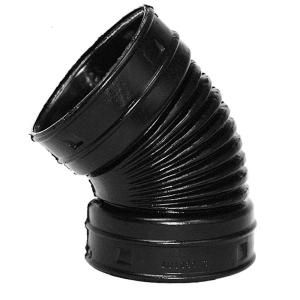 Advanced Drainage Systems 4 in. 45 Degree Snap Elbow 0445AA