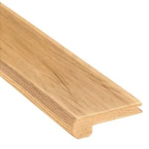 Bruce 6 ft. 6 in. x 2 3/4 in. x 5/8 in. Hickory Stair Nose Moulding DISCONTINUED T8370