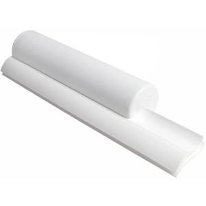 Cleret Classic Dual Bladed Shower Squeegee in White with White Trim 0003