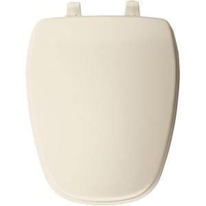 BEMIS Elongated Closed Front Toilet Seat in Biscuit 124 0215 346