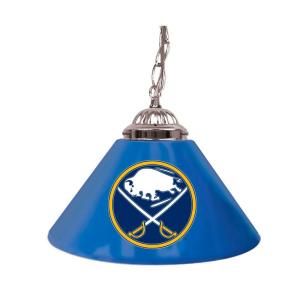 Trademark Global NHL Buffalo Sabres 14 in. Single Shade Hanging Lamp NHL1200 BS