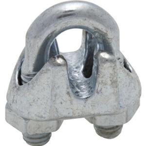 National Hardware 1/16 in. Zinc Plated Wire Cable Clamp V3230 1/16 WR CBL CLMP