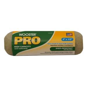 Wooster Pro 9 in. x 1/2 in. High Density Knit Roller Cover 0HR4030090