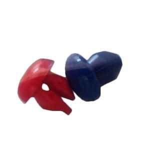 Chicago Faucets Plastic Red and Blue Buttons for MVP Metering Handles 665 309KJKNF