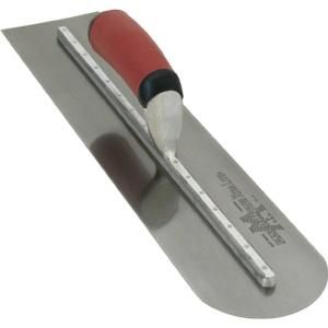 20 in. x 5 in. Finishing Trl Round Front End Curved DuraSoft Hdle Trowel MXS205RD