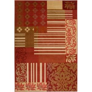 Artistic Weavers Tehuacan Scarlet 7 ft. 10 in. x 10 ft. 1 in. Area Rug DISCONTINUED Tehuacan 710101