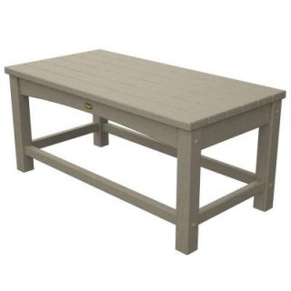 Trex Outdoor Furniture Rockport Sand Castle Patio Coffee Table TXT1836SC