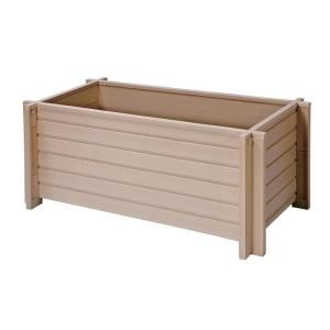New Age Pet EcoConcepts 18 in. x 42 in. Rectangular Planter EPLT103 R42