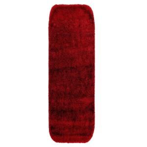 Garland Rug Traditional Chili Pepper Red 22 in. x 60 in. Washable Bathroom Accent Rug DEC 2260 04