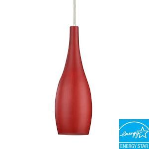 Aspects Droplet Collection Red Hand Blown 1 Light Pendant DISCONTINUED DLP113RDSCT