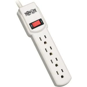 Tripp Lite Protect It 4 ft. Cord with 4 Outlet Strip TLP404