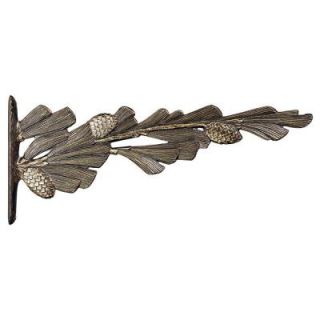 Whitehall Products French Bronze Pinecone Nature Hook 30256