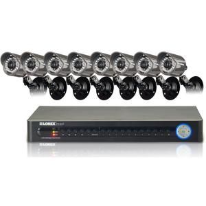Lorex 16 CH ECO2 DVR with 1 TB Hard Drive Surveillance System with (8) 700 TVL Cameras   DISCONTINUED LH1361001C8B