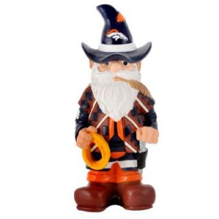 Forever Collectibles 11 1/2 in. Denver Broncos NFL Licensed Team Thematic Garden Gnome Statue 145166