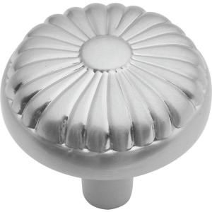Hickory Hardware Eclipse 1 1/4 in. Satin Silver Cloud Cabinet Knob P211 SC