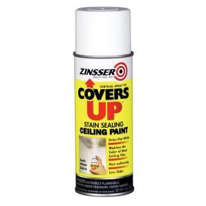 Zinsser 13 oz. Covers Up Paint and Primer in One for Ceiling Tiles and Ceilings (6 Pack) 3688