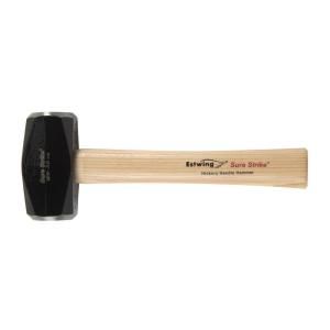 Estwing 3 lb. Sure Strike Drilling Hammer with Hickory Handle MRW 3LB