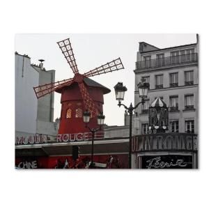 Trademark Fine Art 35 in. x 47 in. Moulin Rouge Canvas Art KY0048 C3547GG