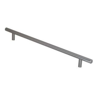 Richelieu Hardware Stainless Steel 14 mm. Wide with 410 mm. Center Mounting Bar Pull BP3487410170