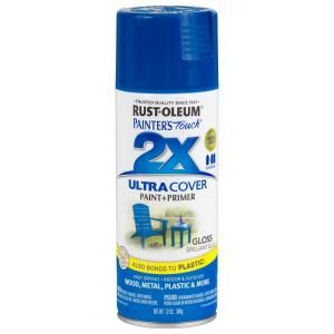 Rust Oleum Painters Touch 2X 12 oz. Gloss Brilliant Blue General Purpose Spray Paint (6 Pack) 249120