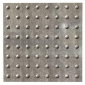 Fasade 4 ft. x 8 ft. Dome Galvanized Steel Wall Panel S63 30