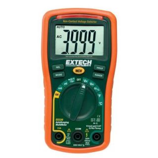 Extech Instruments Manual Multimeter with NCV 4000 CT Auto Ranging Temp EX330