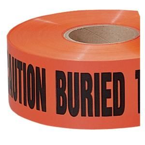Ideal 3 in. x 1,000 ft. Buried Electrical Line Caution Tape 42 101