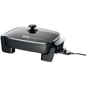 DeLonghi Electric Skillet with Tempered Glass Lid BG45