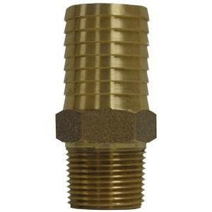1 1/4 in. Brass MNPT x 1 in. Insert Male Reducing Adapter No Lead MRA1251NL