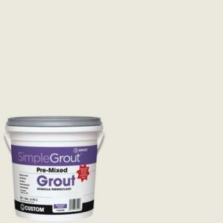 Custom Building Products SimpleGrout #381 Bright White 1 gal. Pre Mixed Grout PMG3811