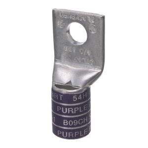 Blackburn Copper 1 Hole SH Bar 4/0 Lug 3/8 Purple CTL40 38 B1 6