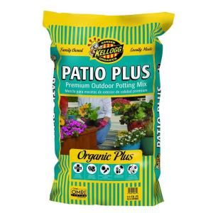 Kellogg 1.5 cu. ft. Patio Plus Organic Plus Outdoor Potting Mix 681