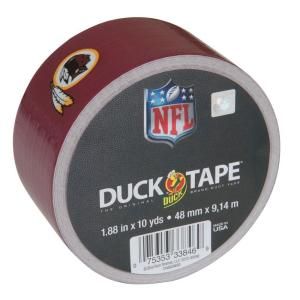 Duck 1.88 in. x 10 yds. Redskins Duct Tape (Case of 18) 240497